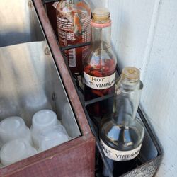 Island Fish & Chips - Love this hot malt vinegar!