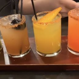 a variety of cocktails a variety of cocktails