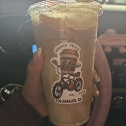 Iced Horchata latte with oat milk Iced Horchata latte with oat milk