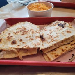 Shrimp quesadilla Shrimp quesadilla