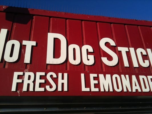 Hot Dog on a Stick by null