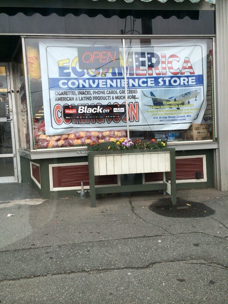 ECUAMERICA CONVENIENCE STORE Updated July 2024 419 Bridge St, Lowell, Massachusetts