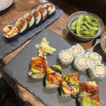 Ichika Sushi House - California Roll, Dragon Roll, Veggie Tempura Roll, Edamame - Japanese Near Me - Brisbane, California