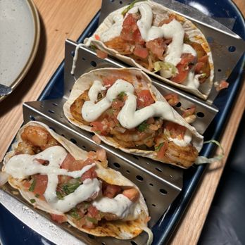 Druthers Brewing - shrimp tacos! - Breweries Near Me - Saratoga Springs, New York