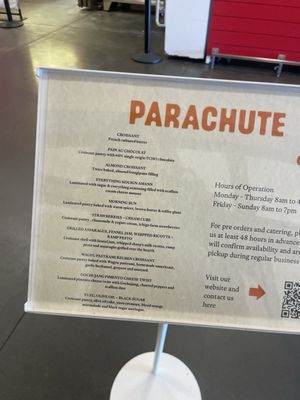 Menu photo 1 Parachute Bakery San Francisco, CA Menu photo 1 Parachute Bakery San Francisco, CA