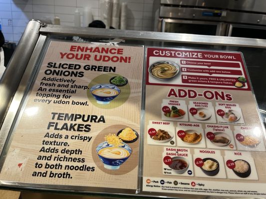 Menu photo 2 Marugame Udon San Francisco, CA