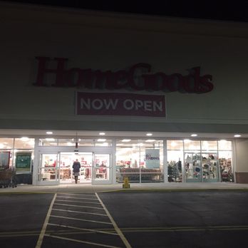 Home goods - HomeGoods after dark.  The sign isn't lit but the store is! - Department Stores Near Me - Pasadena, Maryland