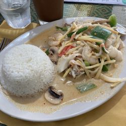 Kin Thai - C11. Three's Company + iced coffee