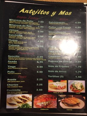 Menu photo 4 La Fondita D.F Midvale, UT