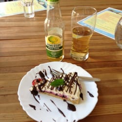 Mléčný bar Naproti - Boruvkový cheescake.