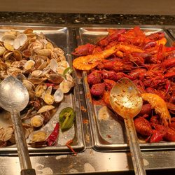 Kami Buffet & Grill - Shrimp cooked many ways...
