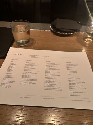 Menu photo 4 Carlotto New York, NY