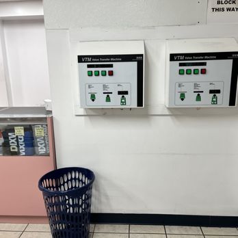 Dixwell Laundromat - VTM machine to purchase cards and to add more funds onto the card. - Laundromat Near Me - Hamden, Connecticut