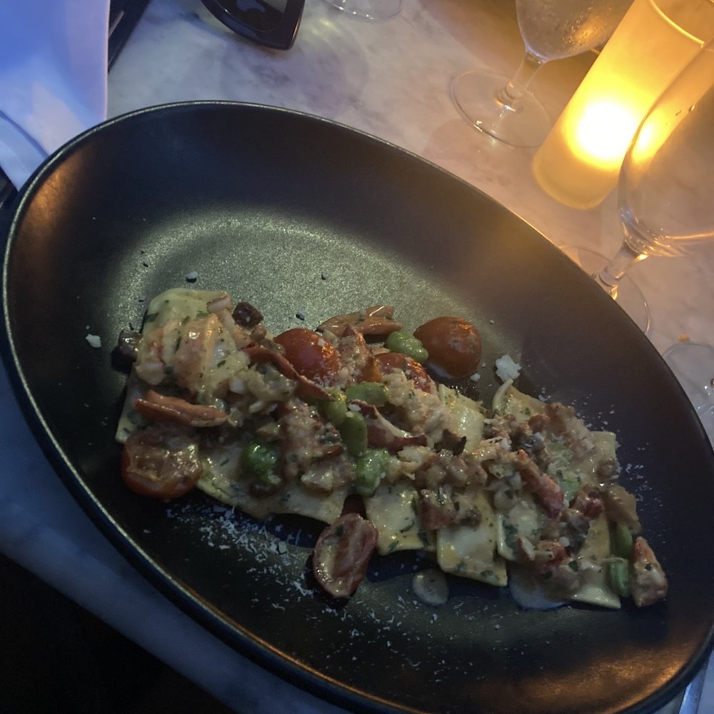 Mare - Lobster ravioli - Seafood Near Me - Boston, Massachusetts Mare - Lobster ravioli - Seafood Near Me - Boston, Massachusetts