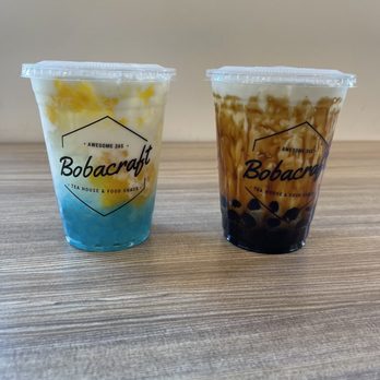 Bobacraft Cafe - Mango Woodear Crystal and Brown Sugar Boba Blast - Bubble Tea Near Me - Alhambra, California Bobacraft Cafe - Mango Woodear Crystal and Brown Sugar Boba Blast - Bubble Tea Near Me - Alhambra, California