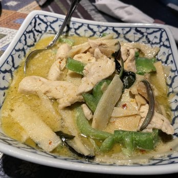 Thai Orchid Cuisine - Green Curry (C5 on menu) - Thai Near Me - Mount Clemens, Michigan Thai Orchid Cuisine - Green Curry (C5 on menu) - Thai Near Me - Mount Clemens, Michigan