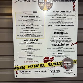 Serial Grillers - Menu - Pizza Near Me - Tucson, Arizona Serial Grillers - Menu - Pizza Near Me - Tucson, Arizona