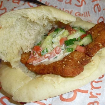 Naf Naf Grill - Schnitzel in a pita $6.59 - Middle Eastern Near Me - Naperville, Illinois Naf Naf Grill - Schnitzel in a pita $6.59 - Middle Eastern Near Me - Naperville, Illinois