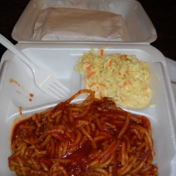 Jim Neely's Interstate BBQ - Barbecue spaghetti - Barbeque Near Me - Memphis, Tennessee Jim Neely's Interstate BBQ - Barbecue spaghetti - Barbeque Near Me - Memphis, Tennessee