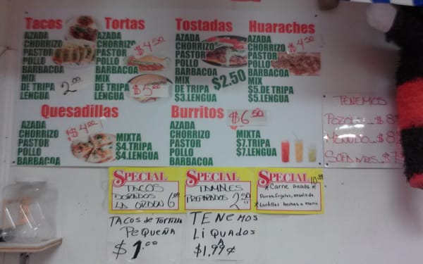 Menu photo 7 La Poblanita Providence, RI