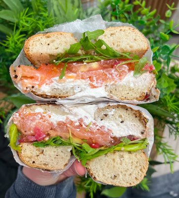 Modern Bread and Bagel by null