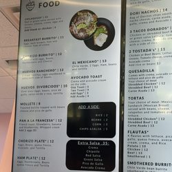 Shugarlandia - Menu