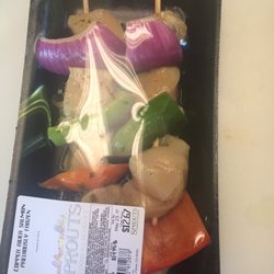 Sprouts Farmers Market - Charged salmon price for chicken, just an example of the loose ethics here.