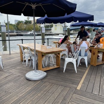The Wharf Miami - More outside seating by the deck - Music Venues Near Me - Miami, Florida