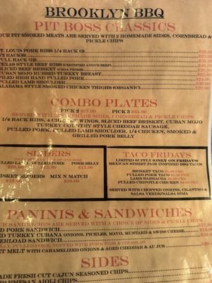 Menu photo 1 Brooklyn BBQ Brooklyn, NY