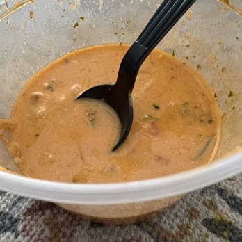 Cilantro Fresh Mexican Grill - "LARGE" Chicken Tortilla Soup. (Large is a 16 Ounce Pint here) the small might be a tiny 8 ounce container. - Desserts Near Me - New Haven, Connecticut