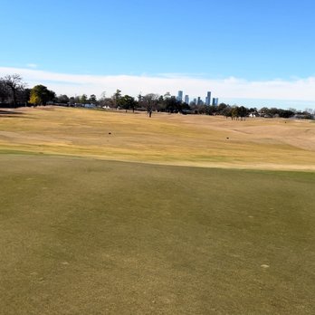 Gus Wortham Park Golf Course - Skyline view of the city - Golf Near Me - Houston, Texas Gus Wortham Park Golf Course - Skyline view of the city - Golf Near Me - Houston, Texas