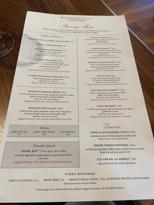 Menu photo 3 Willamette Valley Vineyards - Lake Oswego Lake Oswego, OR Menu photo 3 Willamette Valley Vineyards - Lake Oswego Lake Oswego, OR