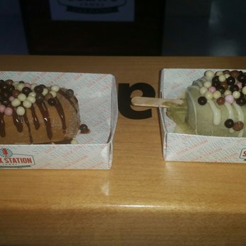 Vegano by Stick Station - Mocha and Pistachio - Ice Cream & Frozen Yogurt Near Me - Commerce, California Vegano by Stick Station - Mocha and Pistachio - Ice Cream & Frozen Yogurt Near Me - Commerce, California