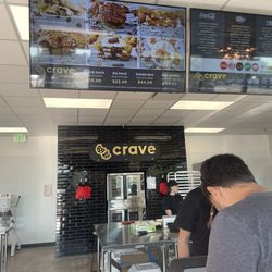 Crave - Greenwood Village - Menu ordering spot