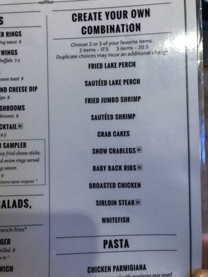 Menu photo 1 McVey's Restaurant & Bar Lowell, IN