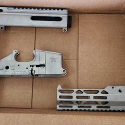 Brewd Arms - Blasted parts for purple Cerakote