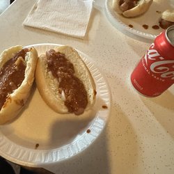 Gene's Beer Garden - Their hotdogs