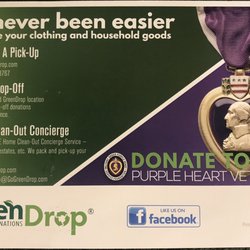 Green Drop - Flyer received in the mail