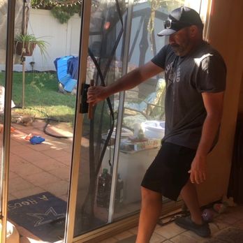 Dr Slide-Door - Me trying to open the slider before repairs. - Door Sales/Installation Near Me Dr Slide-Door - Me trying to open the slider before repairs. - Door Sales/Installation Near Me