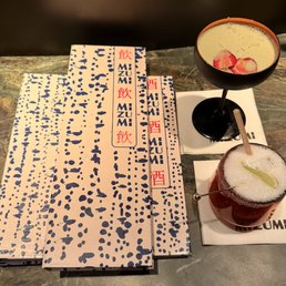 Matcha cocktail and margaritas Matcha cocktail and margaritas
