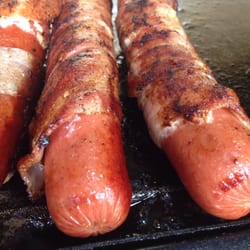 The Dog - The griddle they use to make bacon wraps