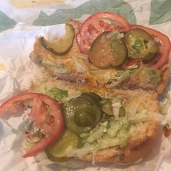 Subway - Tuna ... different angle of same pathetic grinder