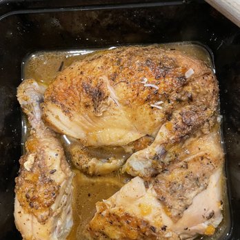R+D Kitchen - The takeaway chicken, looks far better than it tasted. - New American Near Me - Santa Monica, California R+D Kitchen - The takeaway chicken, looks far better than it tasted. - New American Near Me - Santa Monica, California