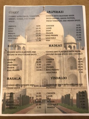 Menu photo 6 Indian Grill Pensacola, FL