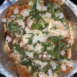 La Cabaña - Tamales-add cilantro and onion