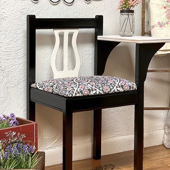 Steener’s Attic - Refinished Vintage Telephone Bench with newly upholstered seat - Furniture Stores Near Me - Branchville, New Jersey Steener’s Attic - Refinished Vintage Telephone Bench with newly upholstered seat - Furniture Stores Near Me - Branchville, New Jersey