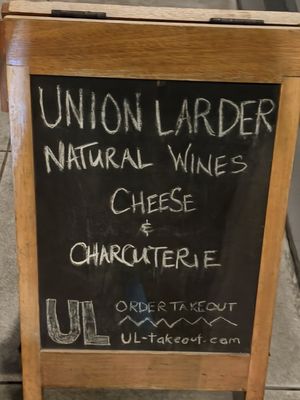 Menu photo 1 Union Larder San Francisco, CA Menu photo 1 Union Larder San Francisco, CA