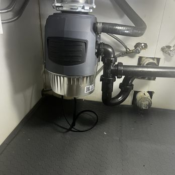 LV Plumbing - Brand New garbage disposal installed by Noa from LV Plumbing. - Plumbing Near Me