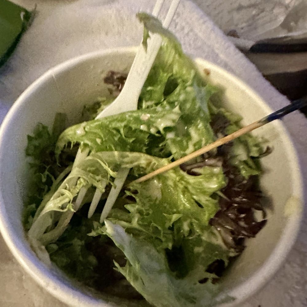 Zippy's Makiki - Side salad with toothpick that was under salad! - Diners Near Me - Honolulu, Hawaii Zippy's Makiki - Side salad with toothpick that was under salad! - Diners Near Me - Honolulu, Hawaii