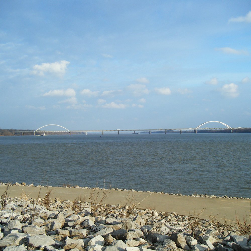 Fort Massac State Park - Looking southeast towards Paducah - Parks Near Me - Metropolis, Illinois